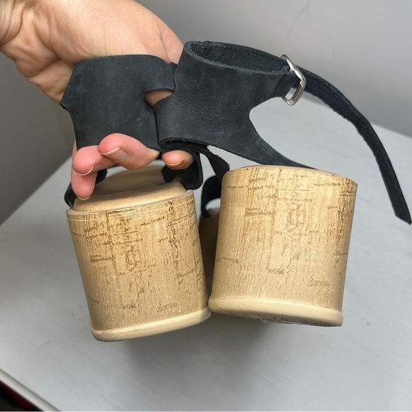 Musse & Cloud Dayana Cushioned Platform Sandal Cork Midsole Sz 10 - Picture 10 of 10